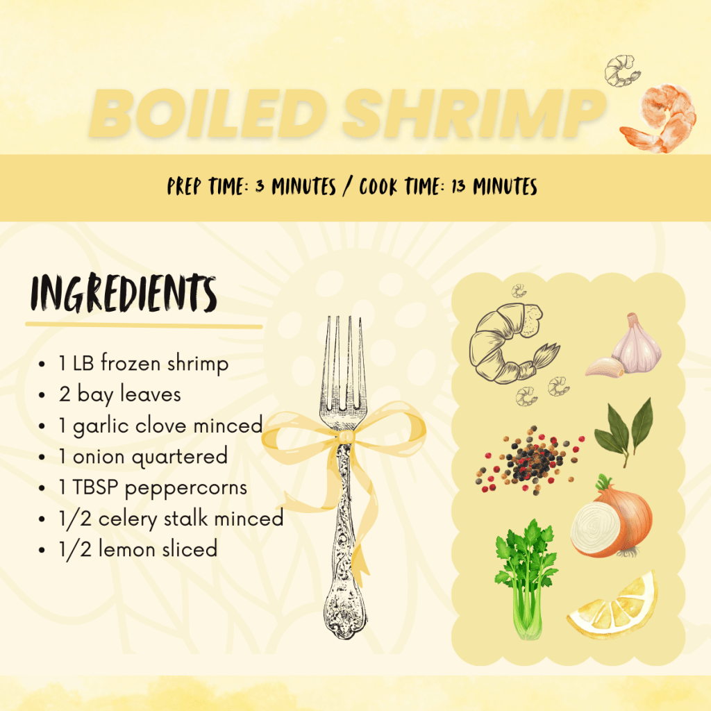 RECIPE | BOILED&nbsp;SHRIMP